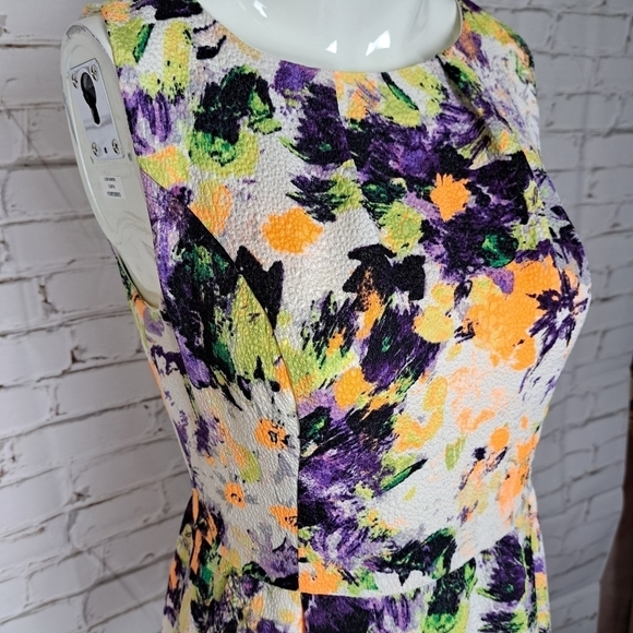 Anthropologie Maeve Pebble Flower Dress - Picture 4 of 13